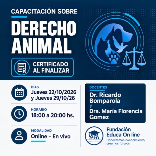 CAPACITACIÓN SOBRE DERECHO ANIMAL